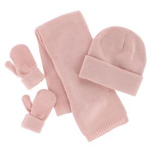 CTM Kids' One Size Winter Beanie Hat Mitten and Scarf Set by Wootie